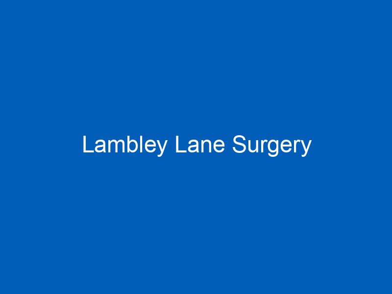 Lambley Lane Surgery